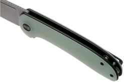 WE Knife Saakshi WE20020C-4 Stonewashed, Natural G10 Pocket Knife -Knife Haven Sales WKWE20020C 4 07 we knife