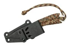 White River Knives M1 Backpacker Camo Paracord Neck Knife, Kydex Sheath -Knife Haven Sales WRBP PCA 08 white river knives
