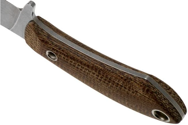 White River Knives Sendero Bush Hunting Knife Natural Burlap Micarta, Jerry Fisk Design 6 White River Knives Sendero Bush Hunting Knife Natural Burlap Micarta, Jerry Fisk Design - Image 4