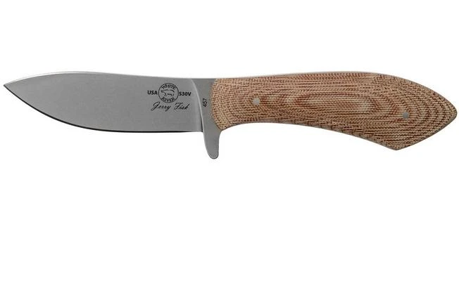 White River Knives Sendero Bush Hunting Knife Natural Canvas Micarta, Jerry Fisk Design 3 White River Knives Sendero Bush Hunting Knife Natural Canvas Micarta, Jerry Fisk Design