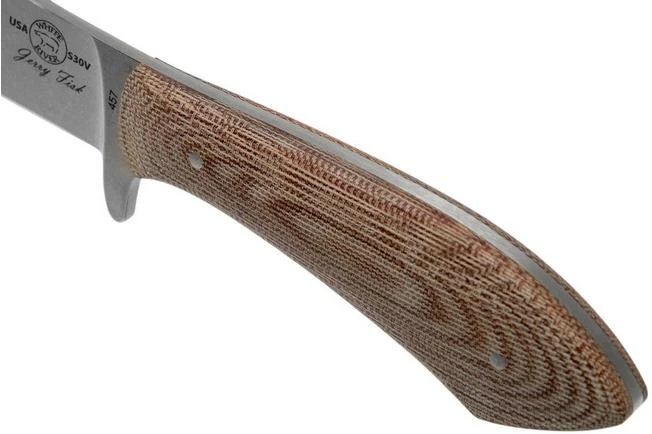 White River Knives Sendero Bush Hunting Knife Natural Canvas Micarta, Jerry Fisk Design 7 White River Knives Sendero Bush Hunting Knife Natural Canvas Micarta, Jerry Fisk Design - Image 5