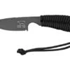 White River Knives M1 Backpacker, Black Paracord, Coated Neck Knife -Knife Haven Sales WRM1 PBL CBI 01 whiteriver