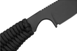 White River Knives M1 Backpacker, Black Paracord, Coated Neck Knife -Knife Haven Sales WRM1 PBL CBI 05 whiteriver
