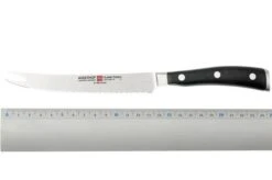 Wüsthof Classic IKON Tomato Knife 14 Cm (5") -Knife Haven Sales WU4136 05 wusthof classic ikon black 4136 tomatenmes d5