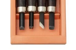 Yoshiharu H-4 Japanese Wood Carving Knives, Set Of 4 -Knife Haven Sales YSH 002 03 yoshiharu