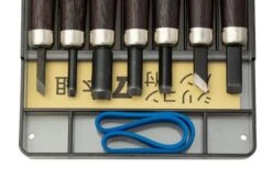 Yoshiharu H-7 Japanese Wood Carving Knives, Set Of 7 In Plastic Case -Knife Haven Sales YSH 020 03 yoshiharu