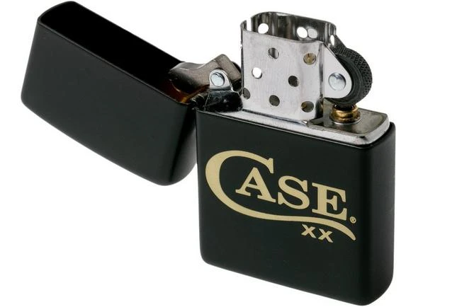 Case Knives Zippo 52478 Matte Black, Case Logo Lighter 3 Case Knives Zippo 52478 Matte Black, Case Logo Lighter