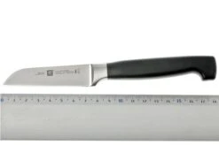 Zwilling J.A. Henckels Four Star Paring Knife 3" Straight -Knife Haven Sales ZW31070 090 04 zwilling 31070 090 groentemes 8cm d4