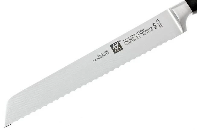Zwilling J.A. Henckels Four Star Bread Knife 8" 4 Zwilling J.A. Henckels Four Star Bread Knife 8" - Image 2