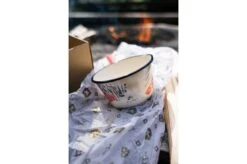 Knivesandtools Enamel Saucepan E-SP14-01, 14 Cm, Enamel Sauce Pan -Knife Haven Sales knivesandtools enamelware 07